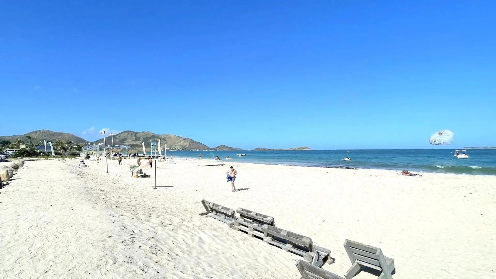 Superbe Duplex Avec Piscine Et Parking A Saint-Martin - Fr-1-734-37 Apartment Cul de Sac